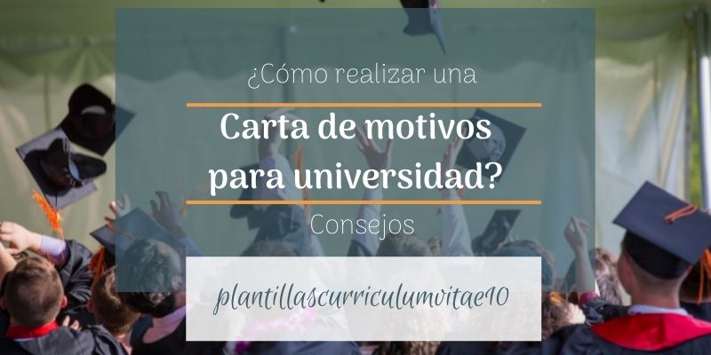 Carta De Motivos Para Universidad
